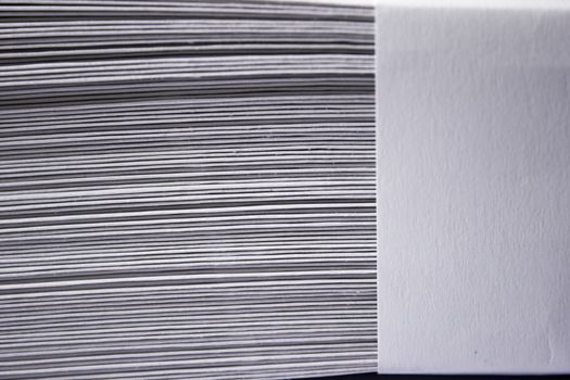 Stack of blank envelopes shot as a texture.