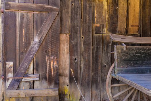 California old far west wooden textures in USA