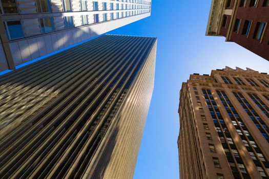 San Francisco Downtown buildings at California USA