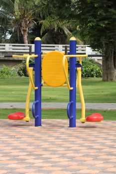 Fitness equipment in public parks