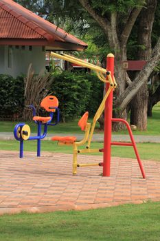 Fitness equipment in public parks