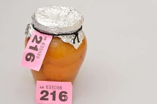 Prize winning fruit jar