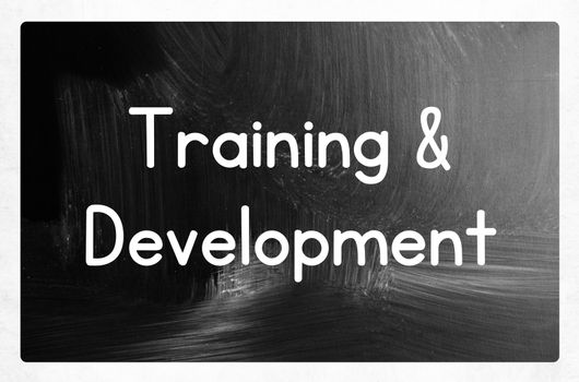 training and development concept