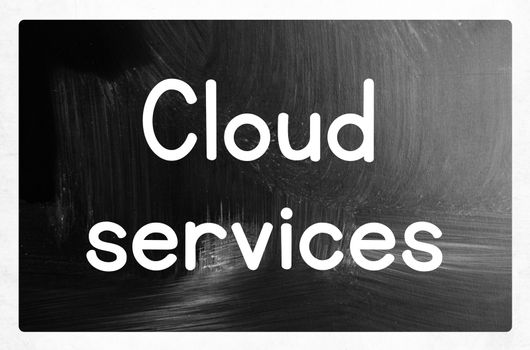 cloud services concept