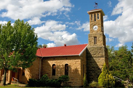 Sandstone Dutch Reformed Church, Clarens South Africa