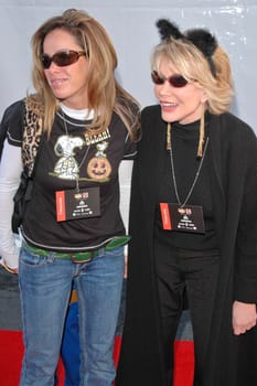 Joan Rivers and Melissa Rivers at the 2004 Dream Halloween Fundraiser For Children Affected by AIDS Foundation, Barker Hangar, Santa Monica, CA 10-30-04