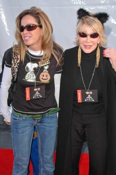 Joan Rivers and Melissa Rivers at the 2004 Dream Halloween Fundraiser For Children Affected by AIDS Foundation, Barker Hangar, Santa Monica, CA 10-30-04