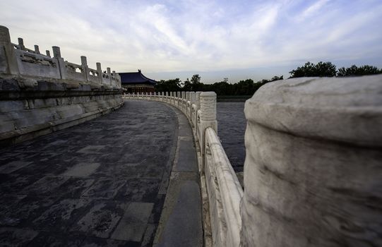 The Temple of Heaven in Beijing, China.