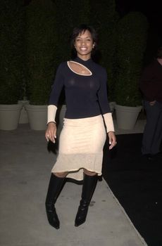 Karrine Steffans at Cynthia Rowley and Ilene Rosenzweig's introduction party for SWELL, a lifestyle and home decor collection at Target, Private Estate, Beverly Hills, CA 02-19-03
