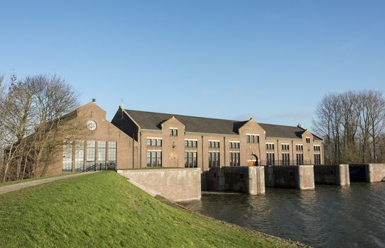 The cathedral of steam, The ir. D.F. Woudagemaal in Lemmer, opened in 1920 by Queen Wilhelmina, is the largest steam-driven pumping station in the world still in use
