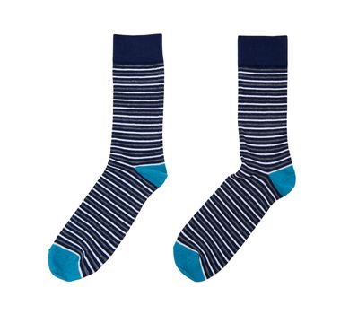 Socks isolated on the white background