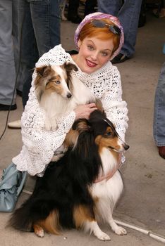 Dana Daurey at the launch of Last Chance for Animals' "Pets & Celebrities" at Pet Mania, Burbank, CA 11-15-03
