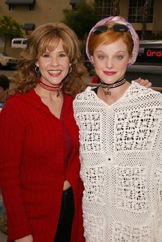 Linda Blair and Dana Daurey at the launch of Last Chance for Animals' "Pets & Celebrities" at Pet Mania, Burbank, CA 11-15-03