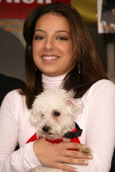 Vanessa Lengies at the launch of Last Chance for Animals' "Pets & Celebrities" at Pet Mania, Burbank, CA 11-15-03