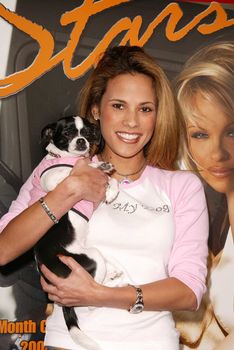 Bonnie-Jill Laflin at the launch of Last Chance for Animals' "Pets & Celebrities" at Pet Mania, Burbank, CA 11-15-03