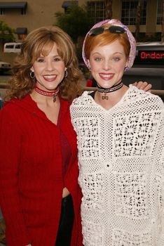 Linda Blair and Dana Daurey at the launch of Last Chance for Animals' "Pets & Celebrities" at Pet Mania, Burbank, CA 11-15-03