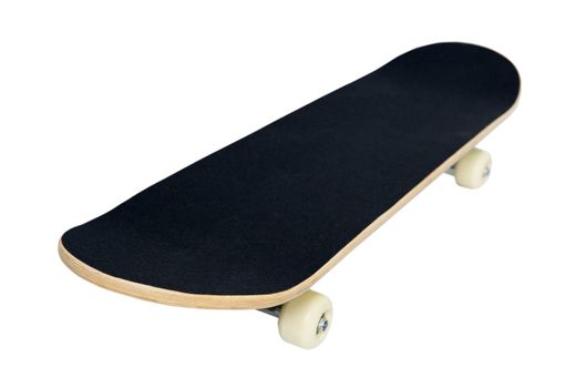 Skateboard isolated on the white background