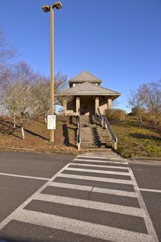 Oregon state parks and public facility building.