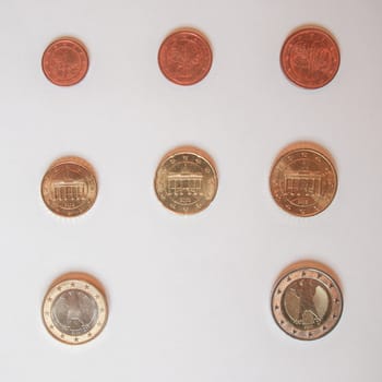 Euro coins