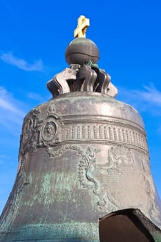 Huge Tsar Bell in  Moscow Kremlin, Russia