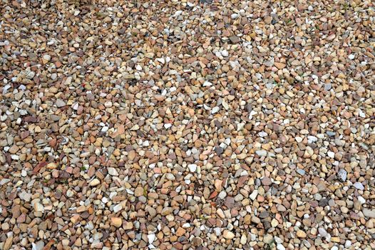 A close up shot of gravel rocks