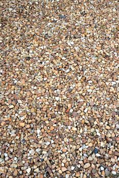 A close up shot of gravel rocks