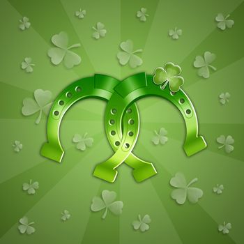 Horseshoe for Happy St. Patrick's Day