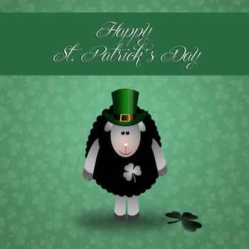 sheep for St. Patrick's Day