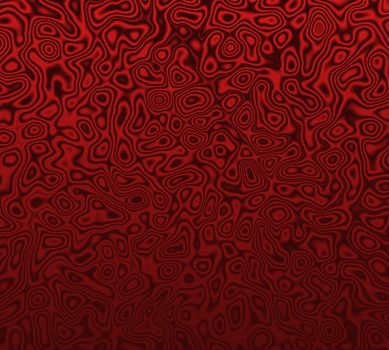 Abstract illustration of a red warped background