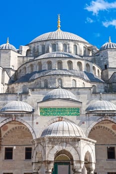 Sultan Ahmed Blue Mosque in Istanbul, Turkey