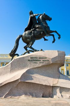 Monument of Peter the First, Saint Petersburg , Russia