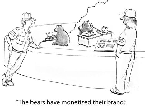 "The bears have monetized their brand."