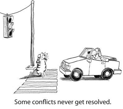 Some conflicts never get resolved.