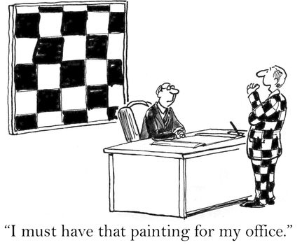 "I must have that painting for my office."