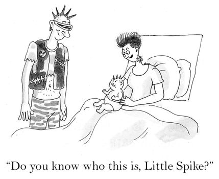 "Do you know who this is, Little Spike?"