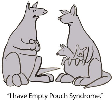 "I have Empty Pouch Syndrome."