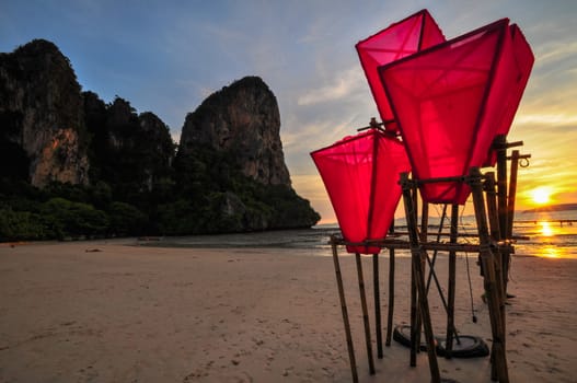 Perfect tropical bay on Koh Phi Phi Island, Thailand, Asia.