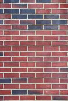 Red brick wall Background