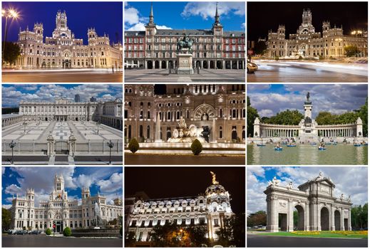 Collection of beautiful photos in Madrid, Spain