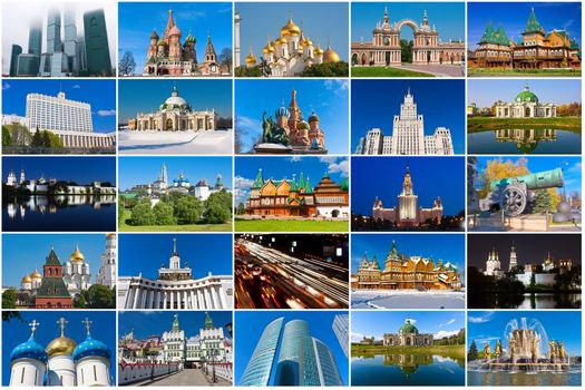 Collection of beautiful photos in Moscow, Russia