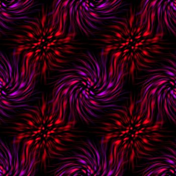 Twirls abstract. Seamless colorful abstract background pattern