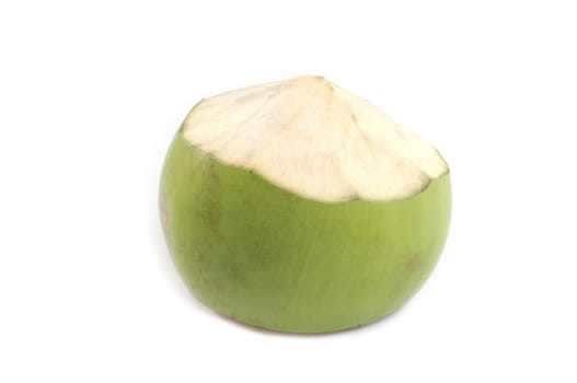 Coconut isolated on white background
