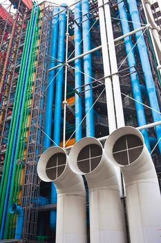 Georges Pompidou centre, modern art museum, Paris