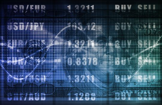 Foreign Exchange Online Buy Sell Screen Art