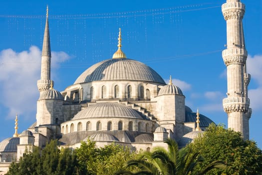 Sultan Ahmed Blue Mosque in Istanbul, Turkey