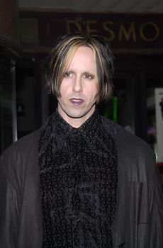 Ginger of Marilyn Manson at the People And Places With No Names benefit and auction, Ace Gallery Los Angeles, 03-19-02