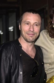 Michael Wincott at the People And Places With No Names benefit and auction, Ace Gallery Los Angeles, 03-19-02