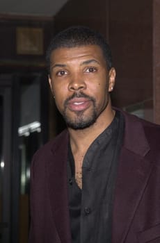 Eriq Lasalle at the People And Places With No Names benefit and auction, Ace Gallery Los Angeles, 03-19-02