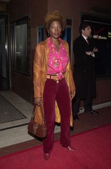 Yolanda Ross at the People And Places With No Names benefit and auction, Ace Gallery Los Angeles, 03-19-02