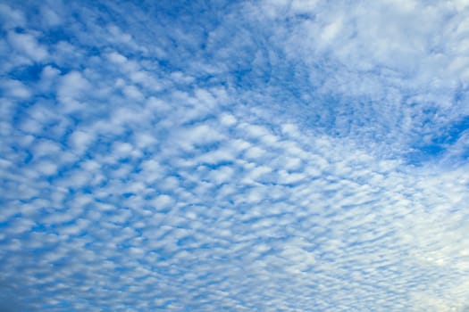 Blue sky and white clouds for background